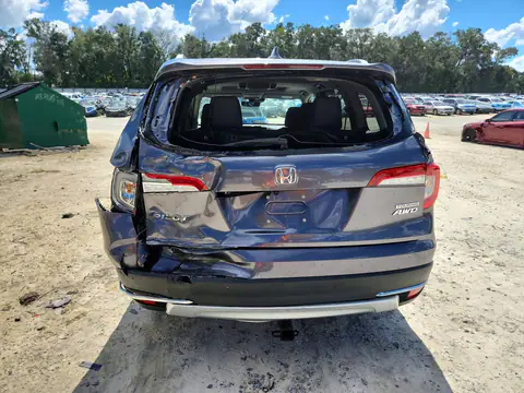 5FNYF6H67NB087725 — 2022 Honda Pilot, Задняя часть, фото до ремонта
