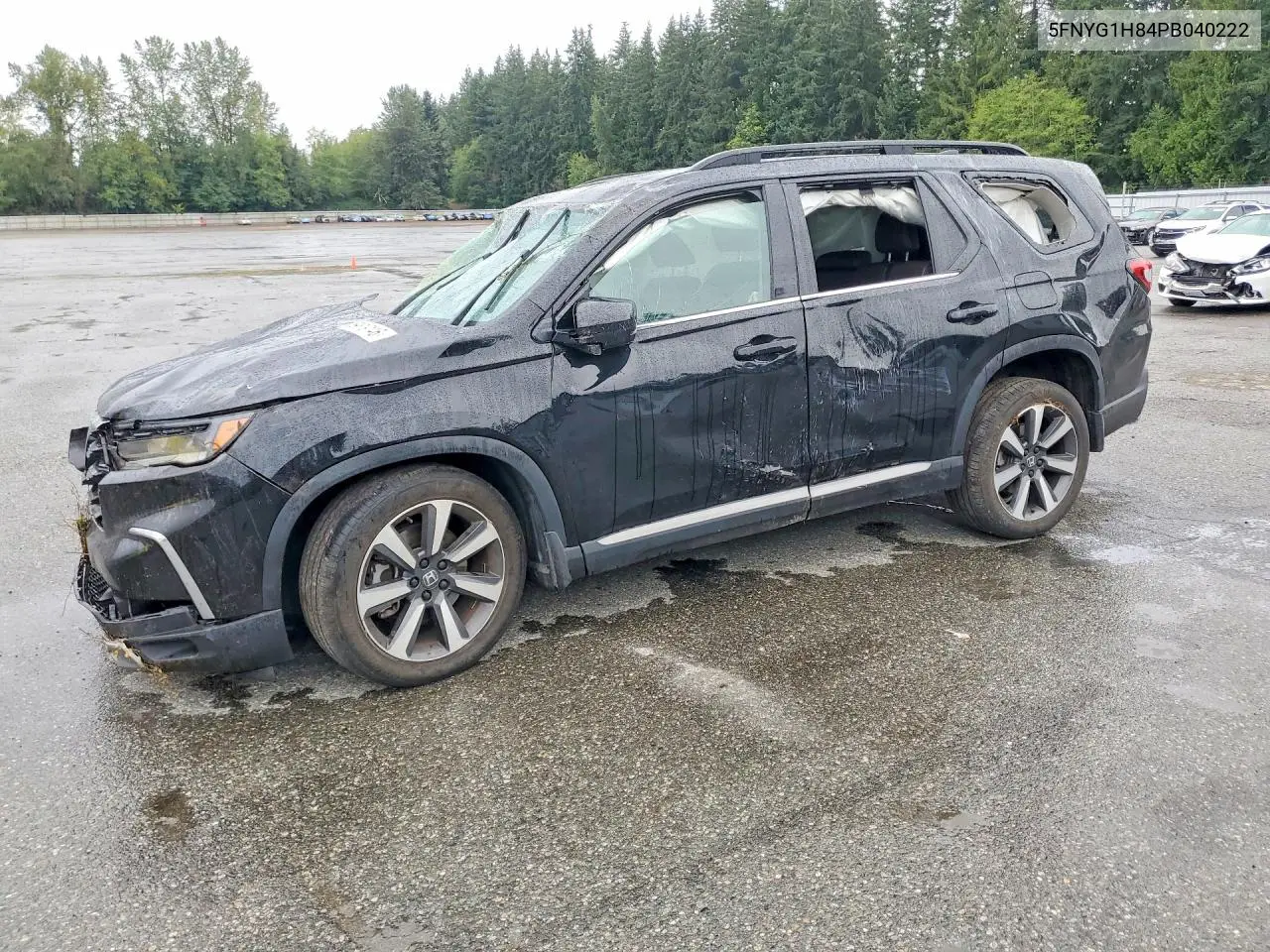 2023 Honda Pilot Elite VIN 5FNYG1H84PB040222 фото 1