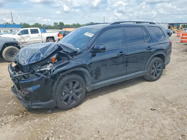 5FNYG1H92SB145245 — 2025 Honda Pilot, Передняя часть (Front End), фото до ремонта