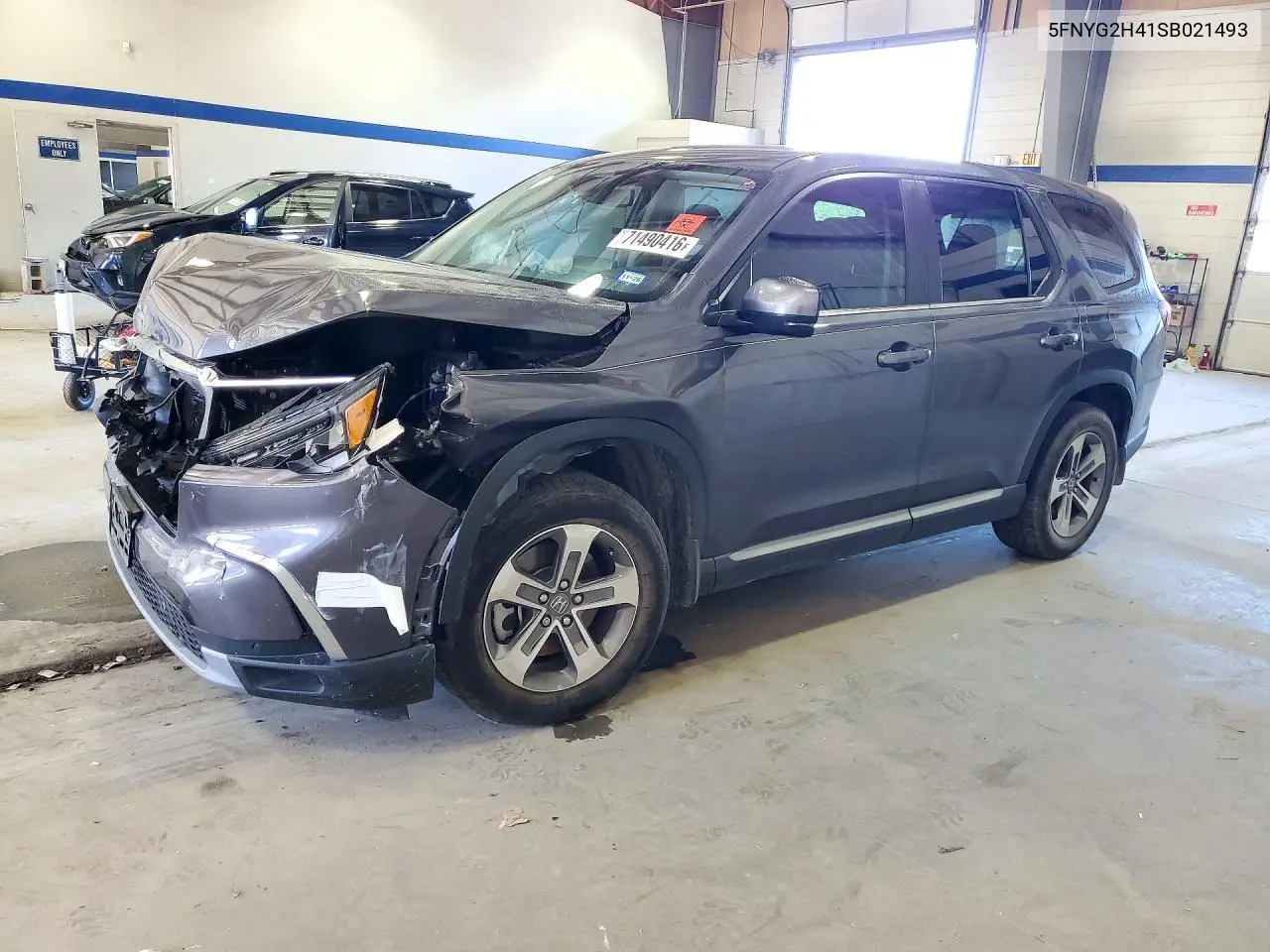 2025 Honda Pilot Exl VIN 5FNYG2H41SB021493 фото 1