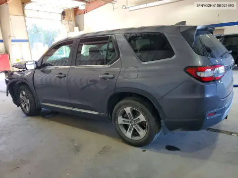 2025 Honda Pilot Exl VIN 5FNYG2H41SB021493 фото 2