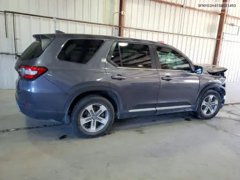 2025 Honda Pilot Exl VIN 5FNYG2H41SB021493 фото 3