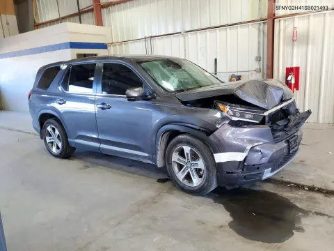 2025 Honda Pilot Exl VIN 5FNYG2H41SB021493 фото 4