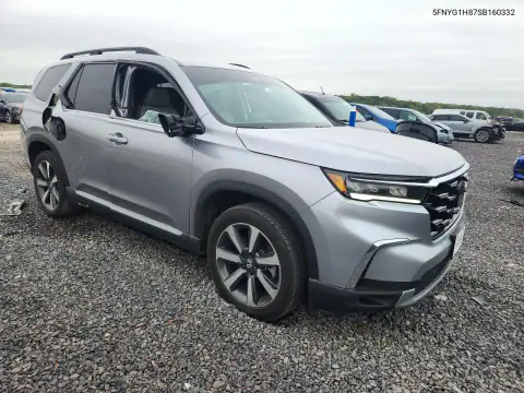5FNYG1H87SB160332 — 2025 Honda Pilot, фото 4 с аукциона Copart, Боковая часть
