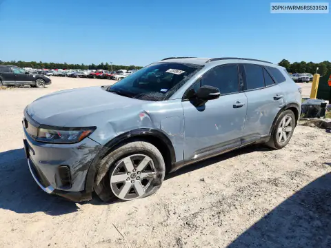 3GPKHWRM6RS533520 — 2024 Honda Prologue, Сторона, фото до ремонта