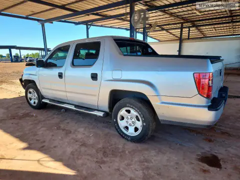 5FPYK1F29BB001560 — 2011 Honda Ridgeline, фото 2 с аукциона Copart, Передняя часть