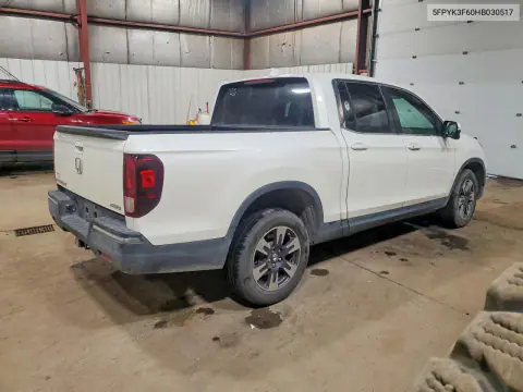 2017 Honda Ridgeline Rtl VIN 5FPYK3F60HB030517 фото 3