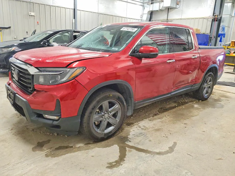 2022 Honda Ridgeline VIN 5FPYK3F70NB018162 фото 1