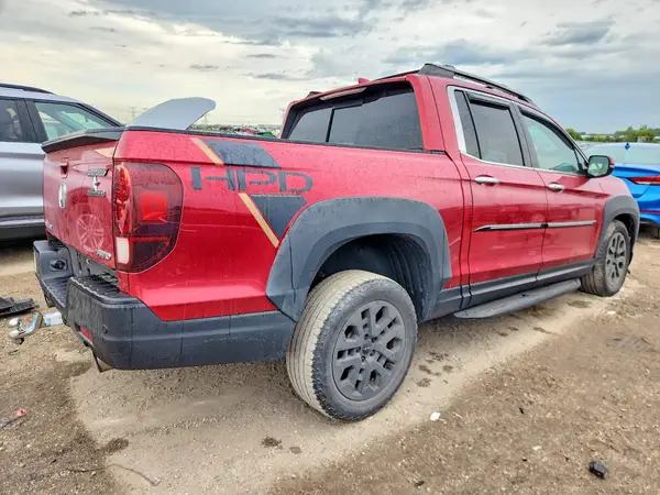 5FPYK3F73NB012632 — 2022 Honda Ridgeline, фото 3 с аукциона Copart 13.10.2026, Передняя часть