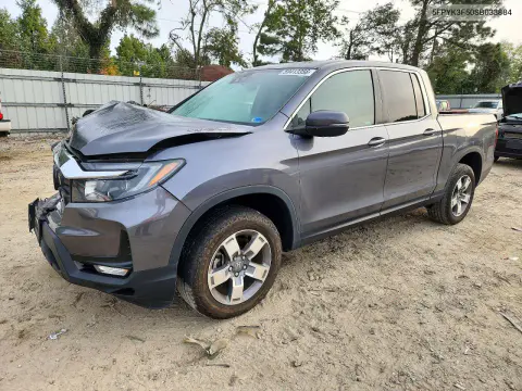 5FPYK3F50SB033884 — 2025 Honda Ridgeline, Передняя часть, фото до ремонта