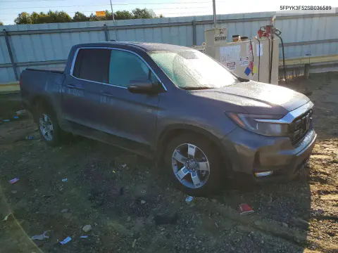 2025 Honda Ridgeline Rtl VIN 5FPYK3F52SB036589 фото 4