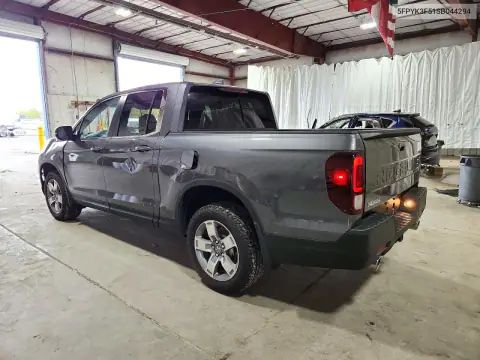 5FPYK3F51SB044294 — 2025 Honda Ridgeline, фото 2 с аукциона Copart, Передняя часть