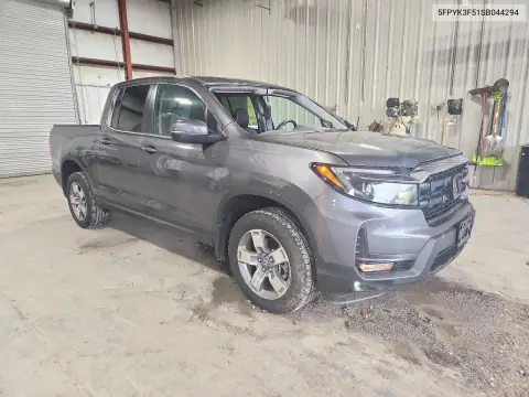 5FPYK3F51SB044294 — 2025 Honda Ridgeline, фото 4 с аукциона Copart, Передняя часть