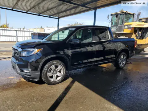 5FPYK3F50TB016259 — 2026 Honda Ridgeline, Передняя часть, фото до ремонта