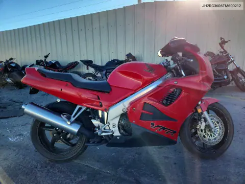 1996 Honda Vfr750 F VIN JH2RC3606TM600212 фото 1