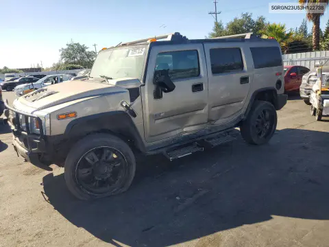 5GRGN23U53H122738 — 2003 Hummer H2, Повреждение корпуса, фото до ремонта