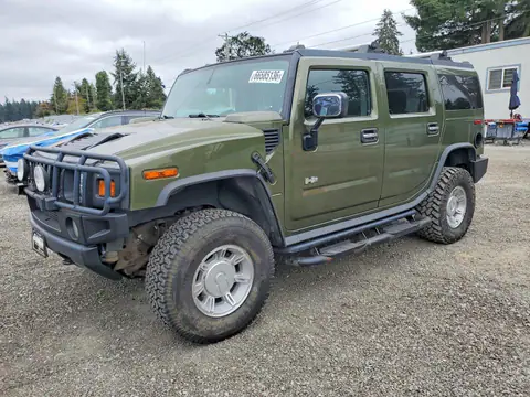 5GRGN23U64H105593 — 2004 Hummer H2, Передняя часть (Front End), фото до ремонта
