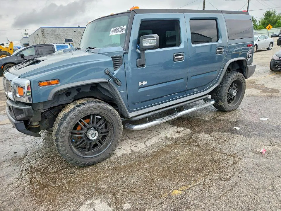2006 HUMMER H2 VIN 5GRGN23U26H113161 фото 1