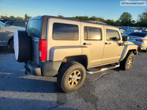 2006 Hummer H3 VIN 5GTDN136968156324 фото 3