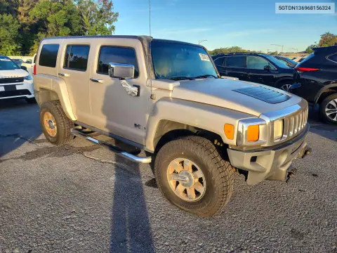 2006 Hummer H3 VIN 5GTDN136968156324 фото 4