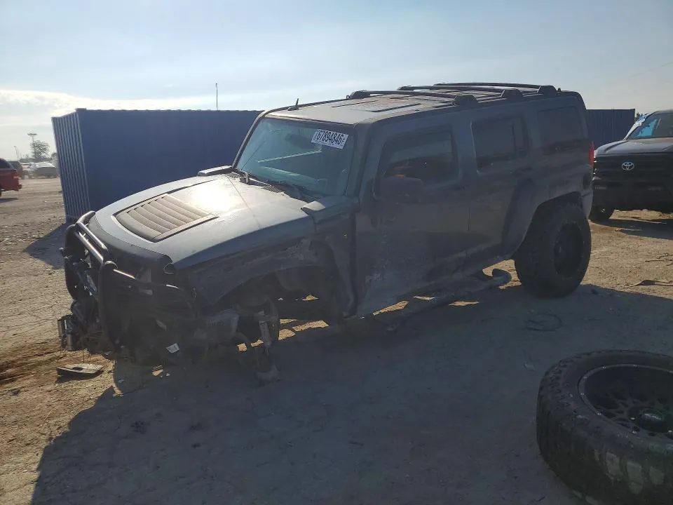 2007 HUMMER H3 VIN 5GTDN13EX78135314 фото 1