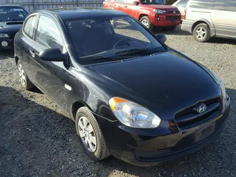 KMHCM36C58U086054 — 2008 Hyundai Accent GS, Передняя часть (Front End), фото до ремонта