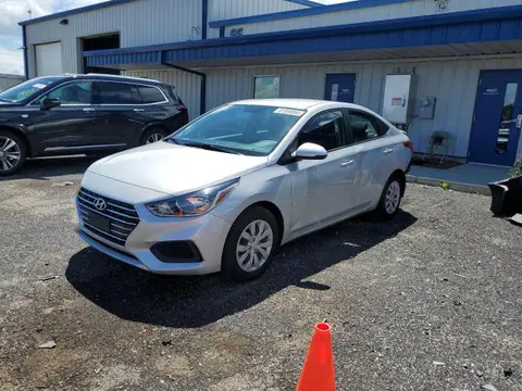 3KPC24A66ME135806 — 2021 Hyundai Accent SE, Передняя часть (Front End), фото до ремонта