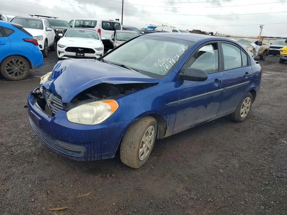 2009 HYUNDAI ACCENT VIN KMHCM46C49U308493 фото 1