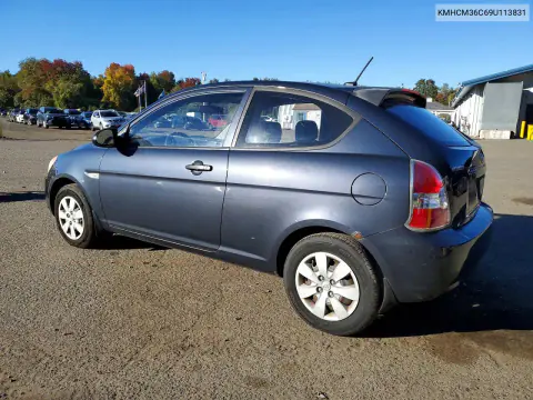 2009 Hyundai Accent Gs VIN KMHCM36C69U113831 фото 2