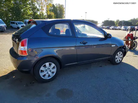 2009 Hyundai Accent Gs VIN KMHCM36C69U113831 фото 3