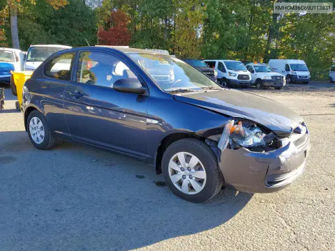 2009 Hyundai Accent Gs VIN KMHCM36C69U113831 фото 4