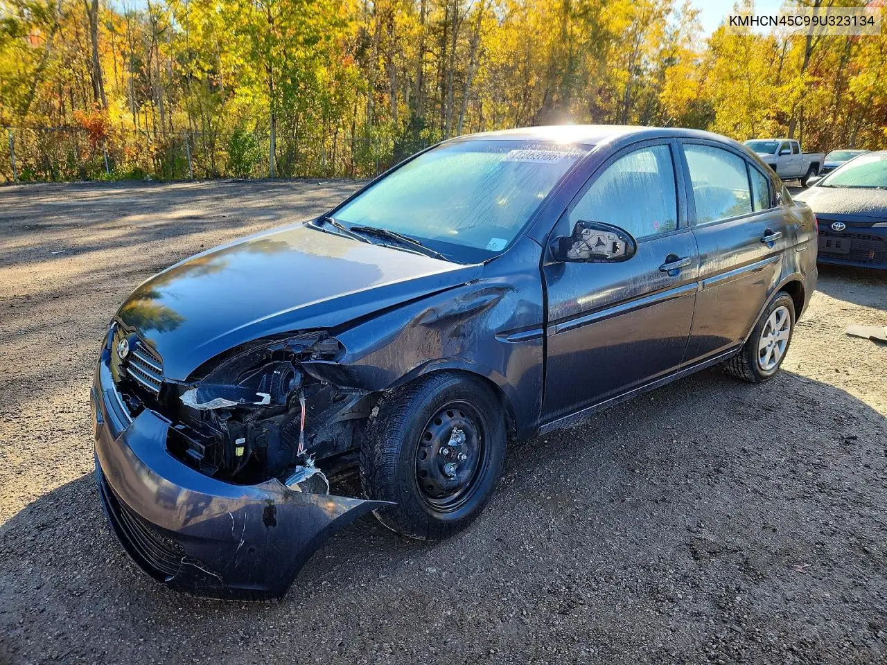 2009 Hyundai Accent Gls VIN KMHCN45C99U323134 фото 1