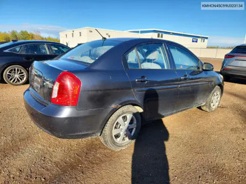 2009 Hyundai Accent Gls VIN KMHCN45C99U323134 фото 3