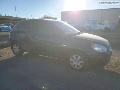 KMHCM36C19U109539 — 2009 Hyundai Accent, фото 4 с аукциона Copart, Задняя часть