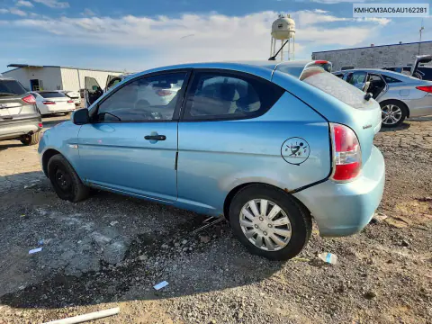 2010 Hyundai Accent Gs VIN KMHCM3AC6AU162281 фото 2
