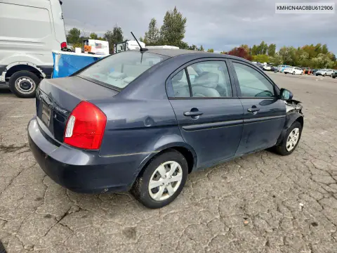 2011 Hyundai Accent Gls VIN KMHCN4AC8BU612906 фото 3