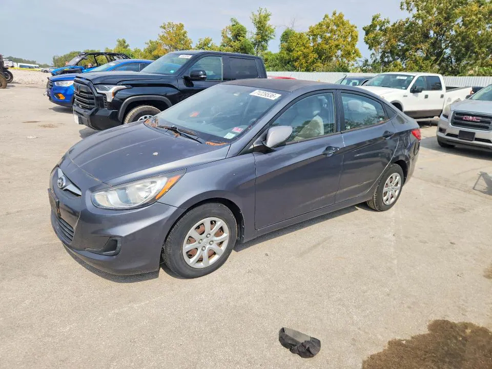 2012 HYUNDAI ACCENT VIN KMHCT4AE0CU048967 фото 1