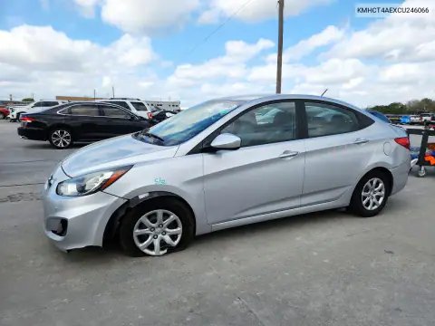 KMHCT4AEXCU246066 — 2012 Hyundai Accent, Передняя часть, фото до ремонта