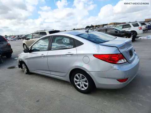 KMHCT4AEXCU246066 — 2012 Hyundai Accent, фото 2 с аукциона Copart, Передняя часть