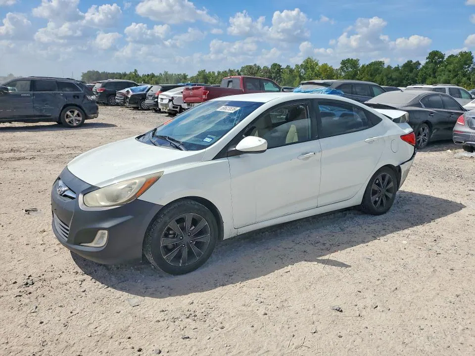 2013 HYUNDAI ACCENT VIN KMHCU4AE5DU572727 фото 1