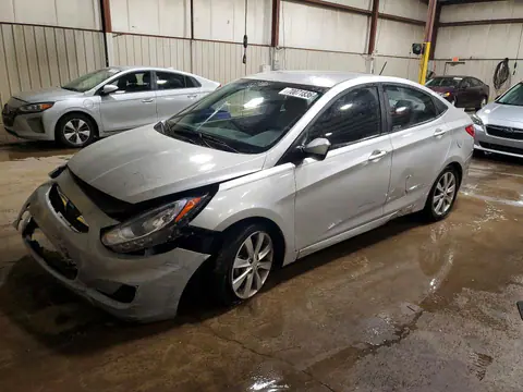 KMHCU4AE4DU321472 — 2013 Hyundai Accent, Передняя часть (Front End), фото до ремонта