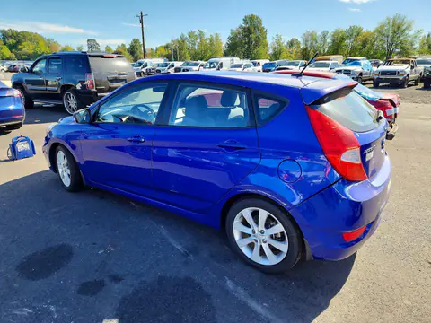 2013 HYUNDAI ACCENT VIN KMHCU5AEXDU111609 фото 2