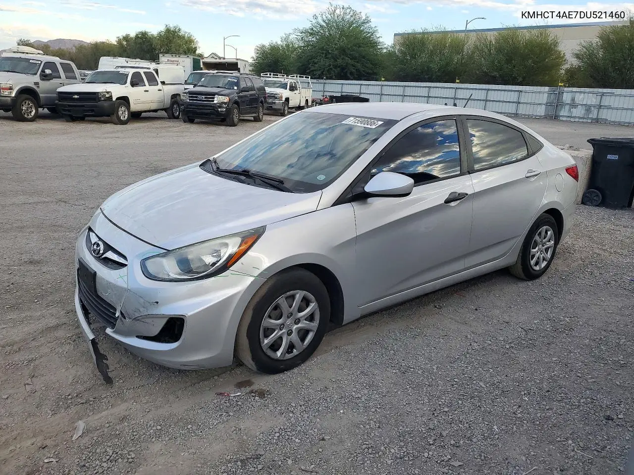 2013 Hyundai Accent Gls VIN KMHCT4AE7DU521460 фото 1