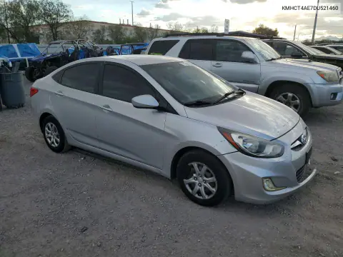 2013 Hyundai Accent Gls VIN KMHCT4AE7DU521460 фото 4
