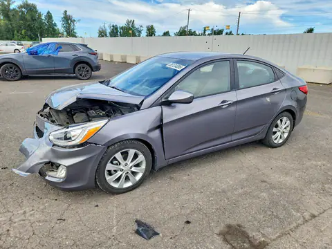 KMHCU4AE9EU769109 — 2014 Hyundai Accent, Передняя часть (Front End), фото до ремонта