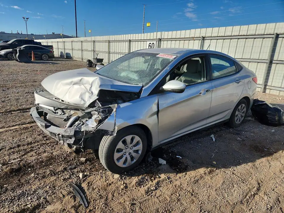 KMHCT4AE8EU662717 Hyundai Accent 2014 — повреждение Передняя часть, фото до ремонта
