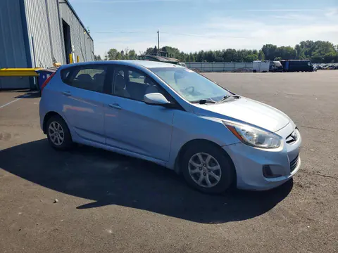 2014 HYUNDAI ACCENT VIN KMHCT5AE0EU168440 фото 4