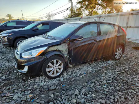 KMHCU5AE4EU175288 — 2014 Hyundai Accent, Передняя часть, фото до ремонта