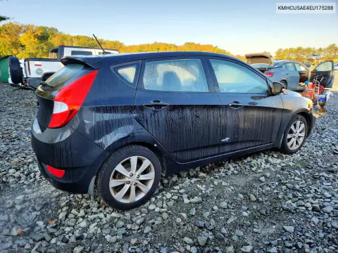 2014 Hyundai Accent Se VIN KMHCU5AE4EU175288 фото 3