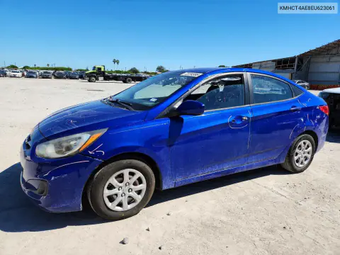 2014 Hyundai Accent Gls VIN KMHCT4AE8EU623061 фото 1